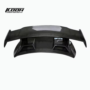 ICOOH Racing GT3 Style Kit carrozzeria in fibra di carbonio alettone posteriore per <span class=keywords><strong>Porsche</strong></span> 911 <span class=keywords><strong>991</strong></span> 2015-2018 - Product Image 2