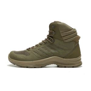 Vente en gros de bottes tactiques mi-hautes pour hommes chaussures de plein air imperméables confortables personnalisées avec nubuck artificiel pour les activités de plein air - Product Image 6