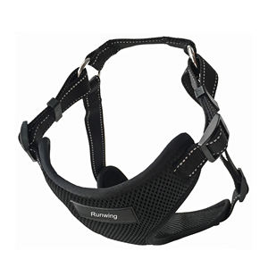 Comodidad de malla de aire grueso acolchado perro arnés No sacar y No choque chaleco respetuoso del medio ambiente de cachorros perros - Product Image 2