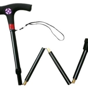 Canne Intelligente en Alliage d'Aluminium Pliable Antidérapante avec Éclairage, Radio et Alarme Automatique pour la Marche des Personnes Âgées - Product Image 1