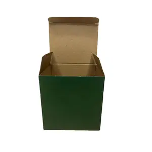 Boîtes en carton ondulé personnalisées pour bougie ou porte-gobelet emballage Boîte d'expédition pour tasse à café anti-chocs