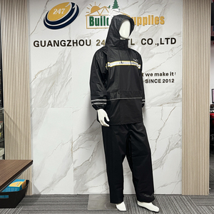 Combinaison <span class=keywords><strong>de</strong></span> <span class=keywords><strong>pluie</strong></span> réfléchissante haute visibilité en deux pièces, veste et pantalon <span class=keywords><strong>de</strong></span> <span class=keywords><strong>pluie</strong></span> séparés, imperméable aux fortes pluies, vêtements <span class=keywords><strong>de</strong></span> <span class=keywords><strong>travail</strong></span> pour hommes - Product Image 3