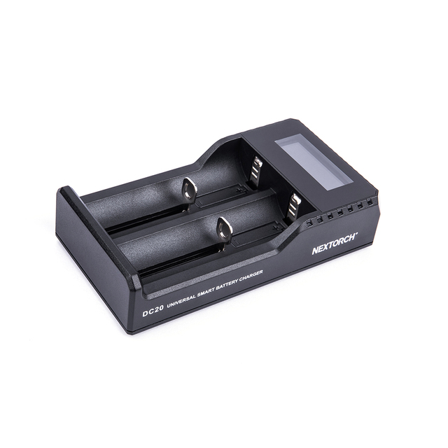 NEXTORC DC20 Plastic Universal Battery Charger Compatible with Various Battery Types