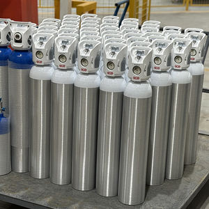 Anpassbarer 20lb <span class=keywords><strong>CO2</strong></span>-Zylinder nach ISO7866-Standard, 13,4L <span class=keywords><strong>CO2</strong></span>-Gas-Aluminiumzylinder - Product Image 5