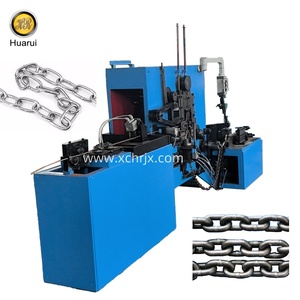 Otomatik donanım çelik zincir yapma bükme makinesi Metal demir paslanmaz aksesuarları zincir dokuma kaynak üretim hattı - Product Image 1