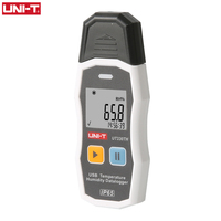 Registrador de Datos de Temperatura y Humedad Industrial UNI-T UT330TH, Termómetro Digital, Higrómetro, Registrador USB de Alta Precisión para Alimentos