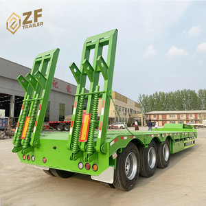 3 धुरों 30 टन 50 टन 60 टन gooseneck खुदाई परिवहन <span class=keywords><strong>lowboy</strong></span> कम बिस्तर लोडर lowbed अर्ध ट्रक ट्रेलर के लिए मलेशिया - Product Image 2