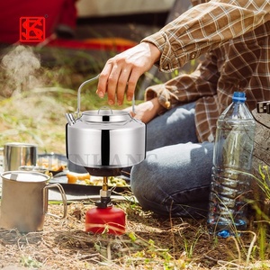 Portable Stainless Steel Tea <strong>Kettle</strong> Pot for Outdoor Camping Mini Cooking Water <strong>Kettle</strong> - Product Image 6