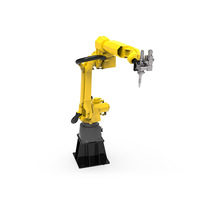 Gweike 1500w bras robotique automatique dernière IPG Raycus machine de découpe laser à fibre bras 3d pour métal