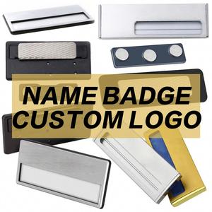 Insignia de Nombre de Plástico Personalizada por Sublimación, sin Pedido Mínimo, con Logotipo Personalizado, Insignia de Nombre Magnética - Product Image 6