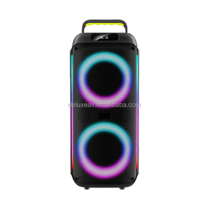 Máquina de karaoke más vendida de 2024 con orificio de soporte, 2 micrófonos inalámbricos y ajuste de graves/agudos/ECO/alto, 6 modos de sonido - Product Image 5