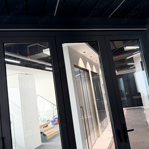 Portes pliantes robustes de style américain, en aluminium, avec double vitrage, panneaux en verre Low-E, portes accordéon pour patio, pour maison - Product Image 6