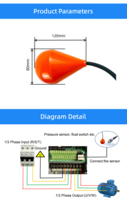 IP68 chỉ số Mực nước bể nước tự động điều khiển mức độ chuyển đổi mức <span class=keywords><strong>Float</strong></span> điện <span class=keywords><strong>Float</strong></span> chuyển đổi - Product Image 6