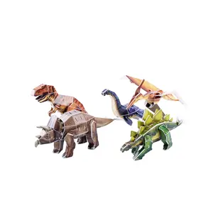 Offre Spéciale bricolage éducatif eps 3d papier dinosaure <span class=keywords><strong>puzzle</strong></span> - Product Image 1