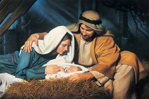 Tranh Vải Bố Vẽ Tay Hình Chúa <span class=keywords><strong>Jesus</strong></span> - Product Image 4