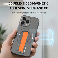 Support de téléphone portable magnétique double face antidérapant multi-angle avec sangle de poignet pour bureau – Vente directe usine