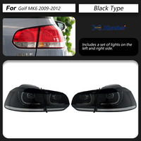 Luz trasera LED completa Plug and Play para VW Golf MK6 GTI 2010-2012, luz de freno secuencial, lámpara de giro, ajuste directo, reemplazo de actualización.