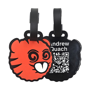 사용자 정의 로고 고무 <span class=keywords><strong>Pvc</strong></span> 수하물 태그 가방 핸드백 사용자 정의 로고 여행 가방 <span class=keywords><strong>Tags</strong></span> 사용자 정의 <span class=keywords><strong>Pvc</strong></span> 수하물 태그 - Product Image 6