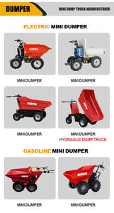 Minidumper Eléctrico de Alta Calidad de 500 kg y Minidumper Portátil <span class=keywords><strong>para</strong></span> Construcción y Carretilla Eléctrica - Product Image 4