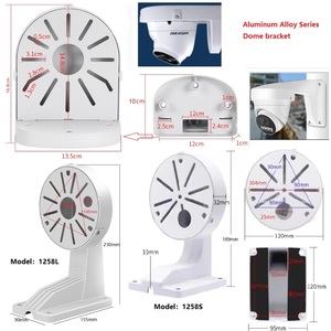 Soporte de Pared y Soporte de Poste de Forma I Rentable, Soporte de Extensión de Plástico para Cámaras CCTV y Cámaras Domo - Product Image 6