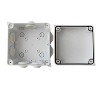 CO-NET IP65 étanche à la poussière ABS boîte de jonction en plastique blanc boîtier de bricolage boîte de projet électrique universelle pour l'extérieur