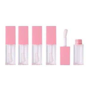 Private Label <b>Custom</b> Square Luxury Plastic Lip Gloss Tube with 5ml Capacity <b>Custom</b> Color Cosmetic Packaging - Product Image 3
