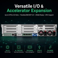 Penjualan Terlaris Hpe Dl380g10 12lff/8SFF/24SFF Dual Heatsink/ Memori 64G DDR4/ P816i-a 4gb/ 800w
