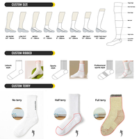 Chaussettes de sport en bambou pour hommes avec logo personnalisé de qualité supérieure, respirantes et résistantes aux odeurs, pour la salle de sport et les occasions décontractées