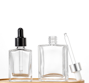 In-stock flat square <b>perfume</b> bottles30ml 50ml 100ml empty <b>perfume</b> essential oil <b>bottle</b> - Product Image 2