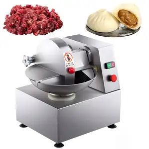 Professional factory small 40L vacuum meat bowl chopper vegetable meat bowl chopping cutter machine