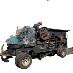 Estación <span class=keywords><strong>de</strong></span> Trituración Móvil <span class=keywords><strong>de</strong></span> Mandíbulas para Grava <span class=keywords><strong>de</strong></span> 1/2 a 3/4 Pulgadas, Uso en Construcción, Agregados, <span class=keywords><strong>Canteras</strong></span> y Minería - Product Image 1