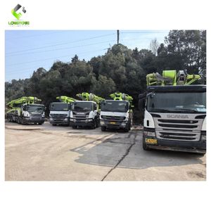 Pompe à béton Putzmeister d'occasion, ensemble de carter supérieur - Alimentation diesel, productivité 150 m³/h, portée verticale 38 m - Product Image 4