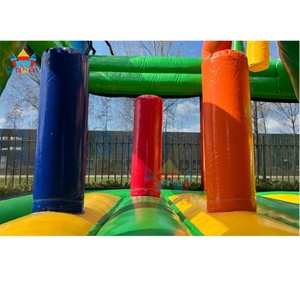 Magnifique château gonflable à thème papillon en gros, château gonflable commercial avec toboggan, fabricant de châteaux gonflables - Product Image 1