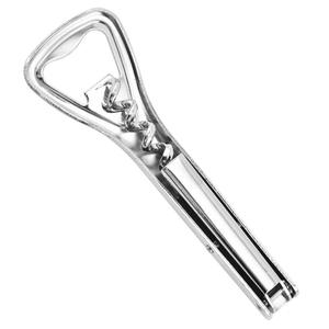 Abridor de botellas de acero inoxidable Yangjiang 12x3.9cm 3 en 1 plegable para cerveza, vino y sacacorchos con mango electrochapado - Product Image 2