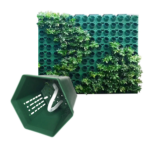 Planteur de système de mur vivant jardin vertical auto-arrosage intérieur extérieur en plastique <span class=keywords><strong>jardinière</strong></span> verticale de mur de jardin - Product Image 3