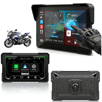 Aoocci C7 Vente en gros de navigateurs GPS portables étanches pour moto avec CarPlay Android Auto, 7 pouces, avec garantie d'un an et TPMS