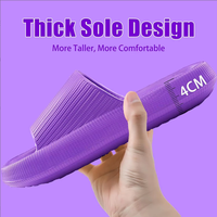 Rosyclo Cloud – Sandales de Douche Confortables et Légères à Bout Ouvert pour Femmes et Hommes, Idéales pour l'Intérieur et la Salle de Bain