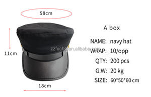 Boina negra para mujer, gorra <span class=keywords><strong>de</strong></span> capitán plana, gorra octogonal <span class=keywords><strong>de</strong></span> cadete <span class=keywords><strong>de</strong></span> viaje, gorra <span class=keywords><strong>de</strong></span> <span class=keywords><strong>marinero</strong></span> <span class=keywords><strong>de</strong></span> primavera y otoño - Product Image 5