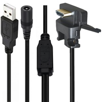 Câble de charge USB AM HD USB a vers USB DC5521 296111170AD pour machine POS Ingenico IPP3320 IPP350 et ISS250