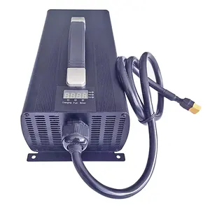 AC 220V 2200W Smart Charger 6S 18V 19.2V For LiFePO4 Battery Pack DC 21.6V/21.9V 65a 70a Electric Tricycles Electric Cars