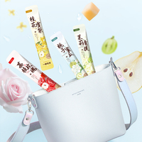 Bain de bouche probiotique pour la mauvaise haleine, fraîcheur longue durée, sachets individuels jetables, soin buccal portable pour hommes et femmes