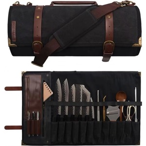 Échantillon gratuit : Étui de rangement pliable pour couteaux de voyage, étanche, robuste, avec fermeture éclair, pour outils et couteaux - Product Image 1