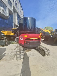 Mini-excavatrice YANMAR VIO55 d'occasion, 5,5 tonnes, état d'origine, godet de 0,21 m³, faible nombre d'heures, excavatrice sur chenilles VIO55 d'occasion en vente - Product Image 2
