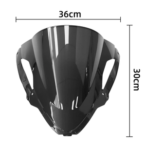 สำหรับ Kawasaki ZX6R 2025รถจักรยานยนต์กระจกบังลมกระจกหน้ารถฟองคู่ <span class=keywords><strong>ZX</strong></span> 6R <span class=keywords><strong>ZX</strong></span>-6R - Product Image 2