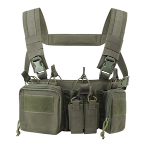DFV904 CS MatchTCM Chaleco Táctico con Arnés de Pecho, Bolsa para Cargadores, Funda, Sistema Molle, de Nylon, para Uso en Exteriores, Cosplay y Uniformes - Product Image 2