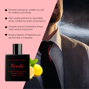 <span class=keywords><strong>Profumo</strong></span> Accattivante <span class=keywords><strong>da</strong></span> 50ml, Lussuoso <span class=keywords><strong>Profumo</strong></span> Maschile <span class=keywords><strong>al</strong></span> Cardamomo e <span class=keywords><strong>Limone</strong></span> di Alta Qualità, con Fragranza Unica e Duratura - Product Image 2
