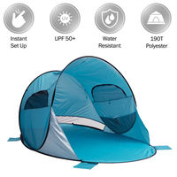 Tente de Douche/Toilette Portable Oxford Pop-Up, Abri d'Intimité Quatre Saisons à Double Couche, Cabane Pliante Instantanée pour Plage et Camping