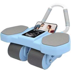 Roue abdominale intelligente à rebond automatique pour hommes et femmes, pour réduire la graisse et affiner l'abdomen, équipement de fitness sportif - Product Image 1
