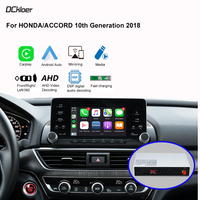 Apple Carplay sans fil pour HONDA/ACCORD 10ème génération 2018 Android Auto Car Multimedia Play AI Box Vidéo Caméra arrière Radio