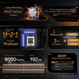 Para <span class=keywords><strong>ASUS</strong></span> TUF GAMING B850M PLUS WIFI Heavy Gunner ATX Form Motherboard para AMD Desktop Four Integrated SATA 9700X/9800X3D - Product Image 2